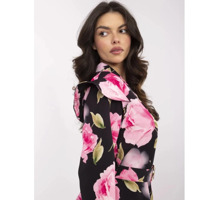 DHJ KO 20615 2.60 čierno-ružový overal