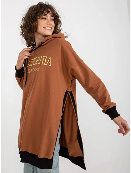 Mikina VI BL model 17965431 světle hnědá - FPrice
