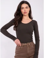 Blúzka WT BZ A1090.83 tmavohnedá