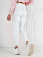 SURIA dámske džínsové nohavice biele Dstreet UY1927