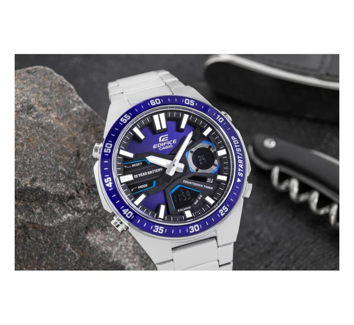 CASIO EDIFICE Pánske hodinky EFV-C110D-2AVEF + BOX CASIO EDIFICE Pánske hodinky EFV-C110D-2AVEF + BOX