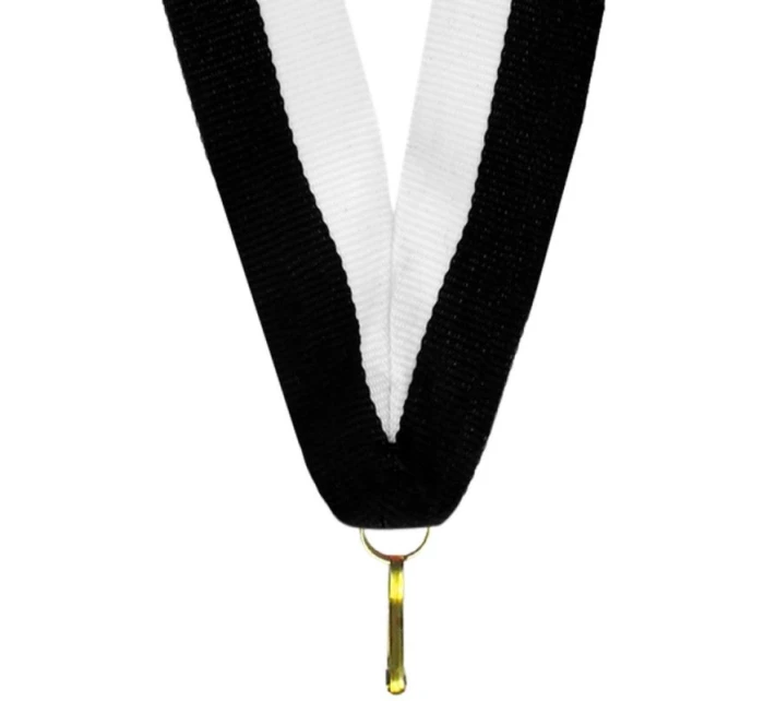 Stuha 22 mm - biela a čierna