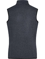 JN Dámská pletená fleecová vesta se stojáčkem 02.0 dark grey model 22489633 - Daiber JN Dámská pletená fleecová vesta se stojáčkem 02.0 dark grey model 22489633 - Daiber