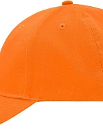 Daiber MB 6118 Leštená 6-panelová čiapka s kšiltom 03.6118 oranžová