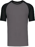 K 330 Baseballové tričko model 22507309 slate grey/black - Kariban K 330 Baseballové tričko model 22507309 slate grey/black - Kariban