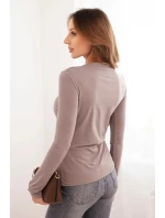 Dámska viskózna blúzka Fango s ozdobným zapínaním Dámska viskózna blúzka Fango s ozdobným zapínaním