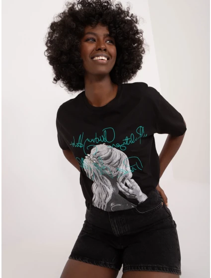 T shirt PM TS model 21185770 czarny - FPrice