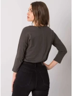 Blúzka RV BZ 0126.01P tmavá khaki