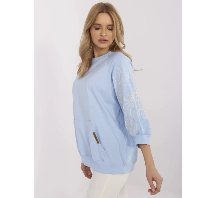 Blúzka RV BZ A367.26 svetlo modrá