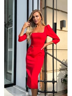 Dámske večerné šaty 264 170849 červené - Bicotone