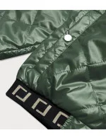 Zelená dámská bunda bomber model 17110228 - S'WEST