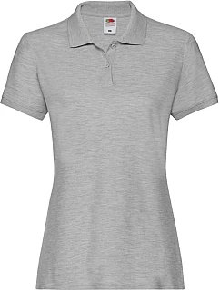 Fruit of the Loom Lady-Fit Premium Polo Dámske piqué polo 16.3030 athletic heather