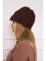 Roma Bis fleecová čiapka K235 hnedá