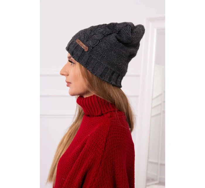 Fleecová čepice  graphite model 18751377 - K-Fashion