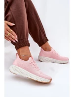 Pohodlné Dámské Sportovní Boty Big Star model 21686422 HIPOLY SYSTEM Růžové - Big Star Shoes
