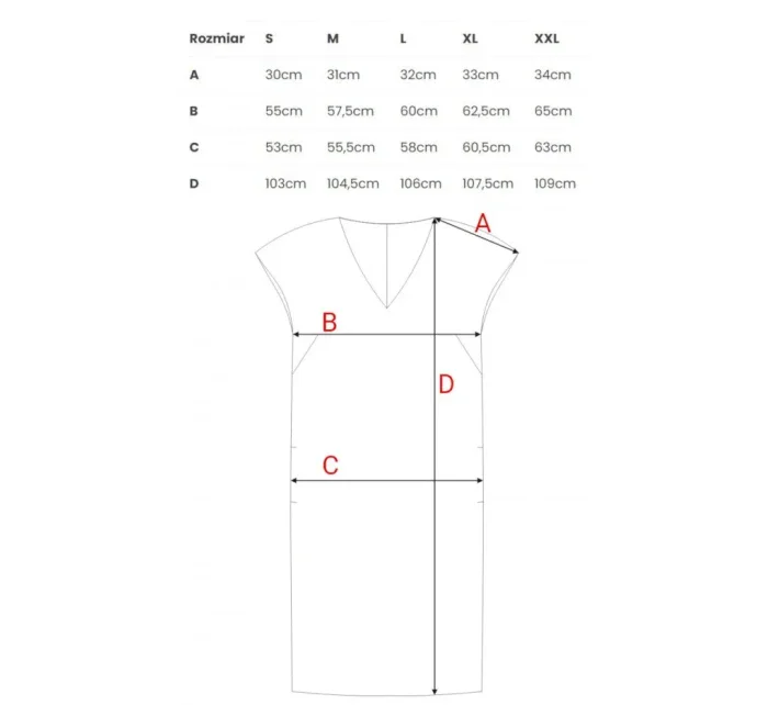 S392 Šaty voľného strihu s výstrihom do V - kráľovská modrá S392 Šaty voľného strihu s výstrihom do V - kráľovská modrá