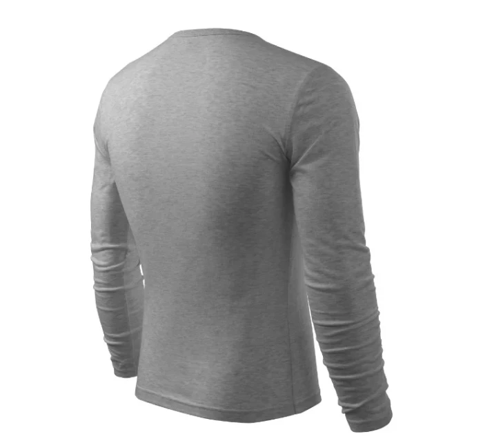 Fit-T LS triko pánské tmavě šedý melír Fit-T LS triko pánské tmavě šedý melír