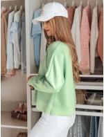 Dámská máslová halenka oversize s přívěskem mint Dstreet model 21986127 - FashionStreet