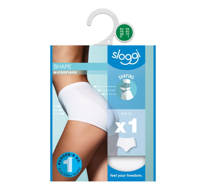 Dámske nohavičky Sloggi Shape H Maxi biele Dámske nohavičky Sloggi Shape H Maxi biele