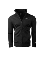 Pánska čierna mikina Champion so stojačikom (218290 KK001)