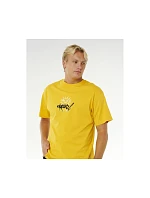 Pánske tričko RIP CURL Inner Visions Rotten Sun Tee, žlté Pánske tričko RIP CURL Inner Visions Rotten Sun Tee, žlté