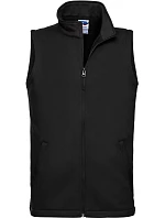 Pánská 2vrstvá smart softshellová vesta 10. black model 22462659 - Russell Athletic Pánská 2vrstvá smart softshellová vesta 10. black model 22462659 - Russell Athletic