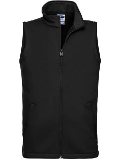 Pánská 2vrstvá smart softshellová vesta 10. black model 22462659 - Russell Athletic