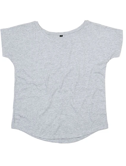 Mantis M 91 Dámske tričko „Loose Fit“ 70.0091 melírovaná šedá Mantis M 91 Dámske tričko „Loose Fit“ 70.0091 melírovaná šedá
