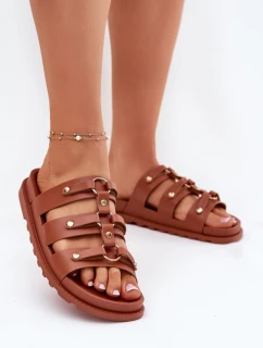 Dámské Pantofle S Pásky Camel model 21697295 - Boto