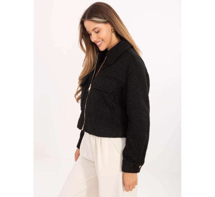 Bunda D46015XB43434A3 čierna