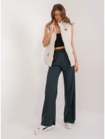 Kamizelka model 20095029 jasny beżowy - FPrice Kamizelka model 20095029 jasny beżowy - FPrice