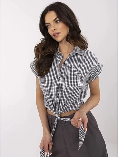 Košeľa NM BZ KA 01147.62P čierna biela