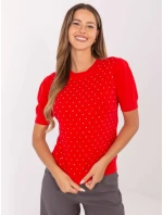 Sweter PM SW PM model 21314397 czerwony - FPrice