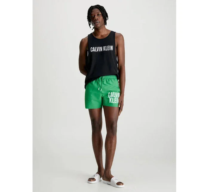 Pánské plážové tílko model 18351636 BEH černá - Calvin Klein Pánské plážové tílko model 18351636 BEH černá - Calvin Klein