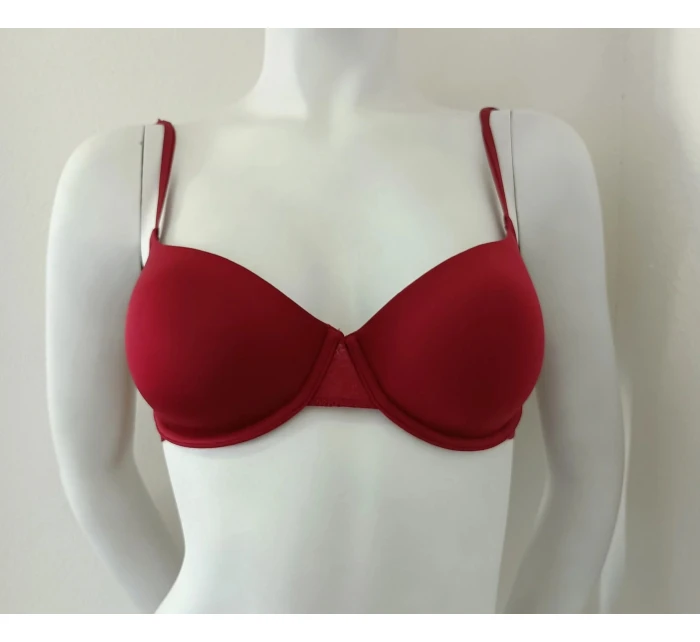 Dámská podprsenka model 21055765 bordová - Tommy Hilfiger Dámská podprsenka model 21055765 bordová - Tommy Hilfiger