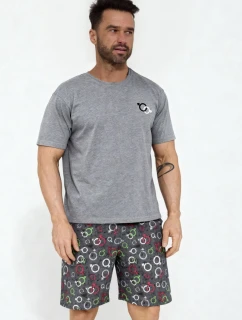 PÁNSKE PYŽAMO KR 326/206 SYMBOLY LÁSKY 2