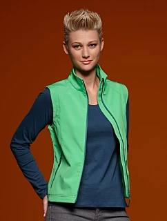 JN Dámská 3vrstvá softshellová vesta 02. green model 22494945 - Daiber