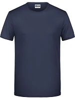 Pánské tričko z bio bavlny 02. navy model 22533887 - Daiber Pánské tričko z bio bavlny 02. navy model 22533887 - Daiber