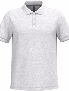 Kariban K 241 Pánske polo tričko z piké 20.K241 ash heather