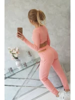 Souprava s halenkou meruňková Souprava s halenkou meruňková