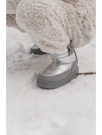 Dziecięce Śniegowce Big Star KK374218 Szaro-Srebrne Dziecięce Śniegowce Big Star KK374218 Szaro-Srebrne