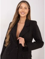 IT MA sako FL9916 1.07P čierno-strieborné IT MA sako FL9916 1.07P čierno-strieborné