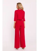 M798 Dvojvrstvový top - červený