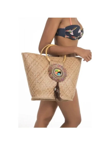 Plážová taška B0052 s bambusovou podšívkou - Selmark Plážová taška B0052 s bambusovou podšívkou - Selmark