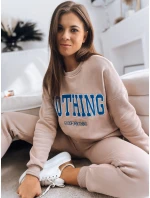 Dámský teplákový komplet beige Dstreet model 21966440 - FashionStreet