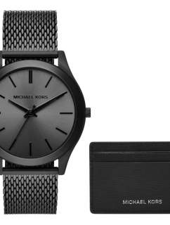 Pánske hodinky + puzdro na karty MICHAEL KORS MK1085SET + BOX