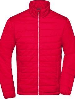 JN Pánská prošívaná bunda 02. red model 22529768 - Daiber