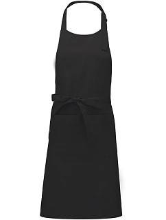 K 885 Zástěra s laclem model 22511016 black - Kariban