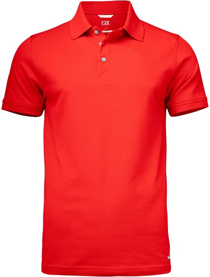 Cutter & Buck Advantage Polo Men Pánske piqué polo 68.4418 červené
