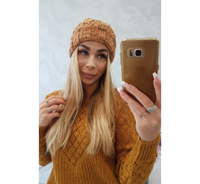 Dámska čiapka Eliza K205 hnedá